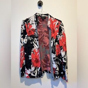 St. John Multicolor Floral Blazer